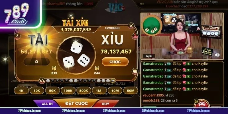 Có nhiều lý do bet thủ không nên bỏ lỡ Tài Xỉu livestream tại 789 CLUB.