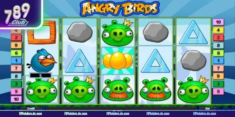 Top game slot uy tín chắc chắn không thể thiếu Angry Birds.